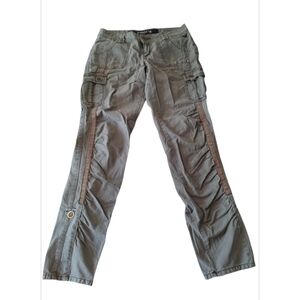 Grane Juniors Size 5 Badger Green/Grey Pants Lots of Pockets Gently used